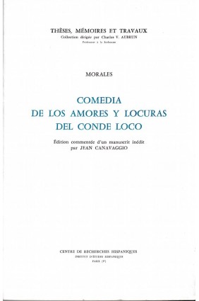 Comedia de los amores y locuras del Conde Loco, de Morales