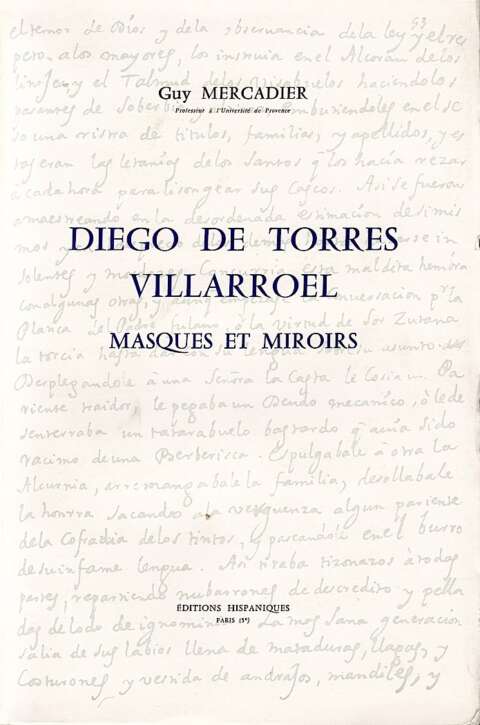 Diego de Torres Villarroel. Masques & Miroirs