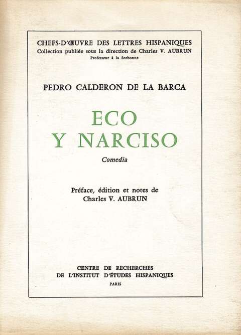 Eco y Narciso