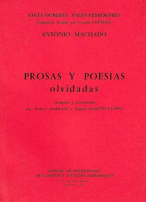 Prosas y poesias olvidadas