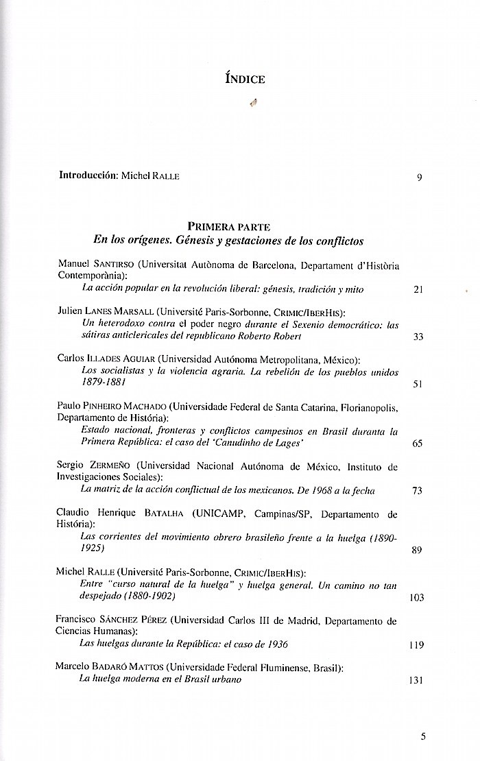 De los conflictos y de sus construcciones. Mundos ibéricos y latinoamericanos